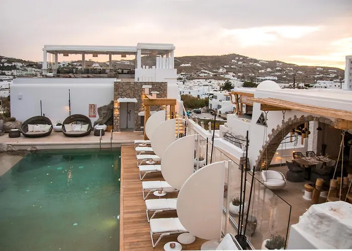 Отель Kove Mykonos - A Myconian Collection Орнос